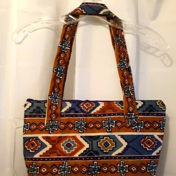 NEW Southwestern Triba Shoulder bag Purse Double handle Satchel Western ethnic - Picture 7 of 9